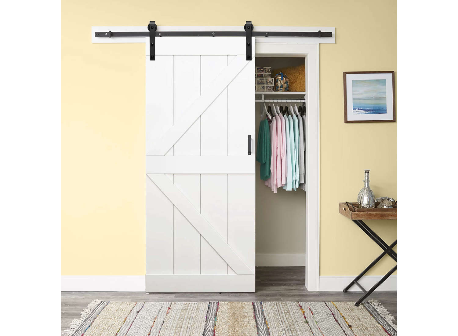 Measuring 101 How to Find the Right Barn Door Sizes Wayfair
